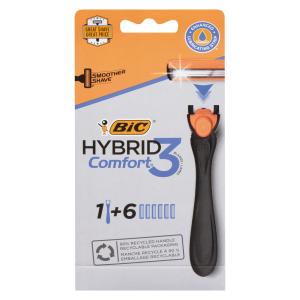 BiC Bi C Comfort Hybrid 3 Blades Razor