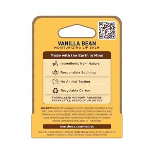 Burt's Bees Vanilla Bean Lip Balm Blister Box - 0.15oz