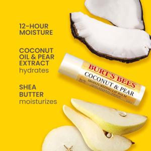 Burt's Bees Coconut And Pear Lip Balm Blister Box - 0.15oz