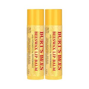 Burt's Bees 100% Natural Origin Moisturizing Lip Balm, Original Beeswax, 0.15 Ounce Tube