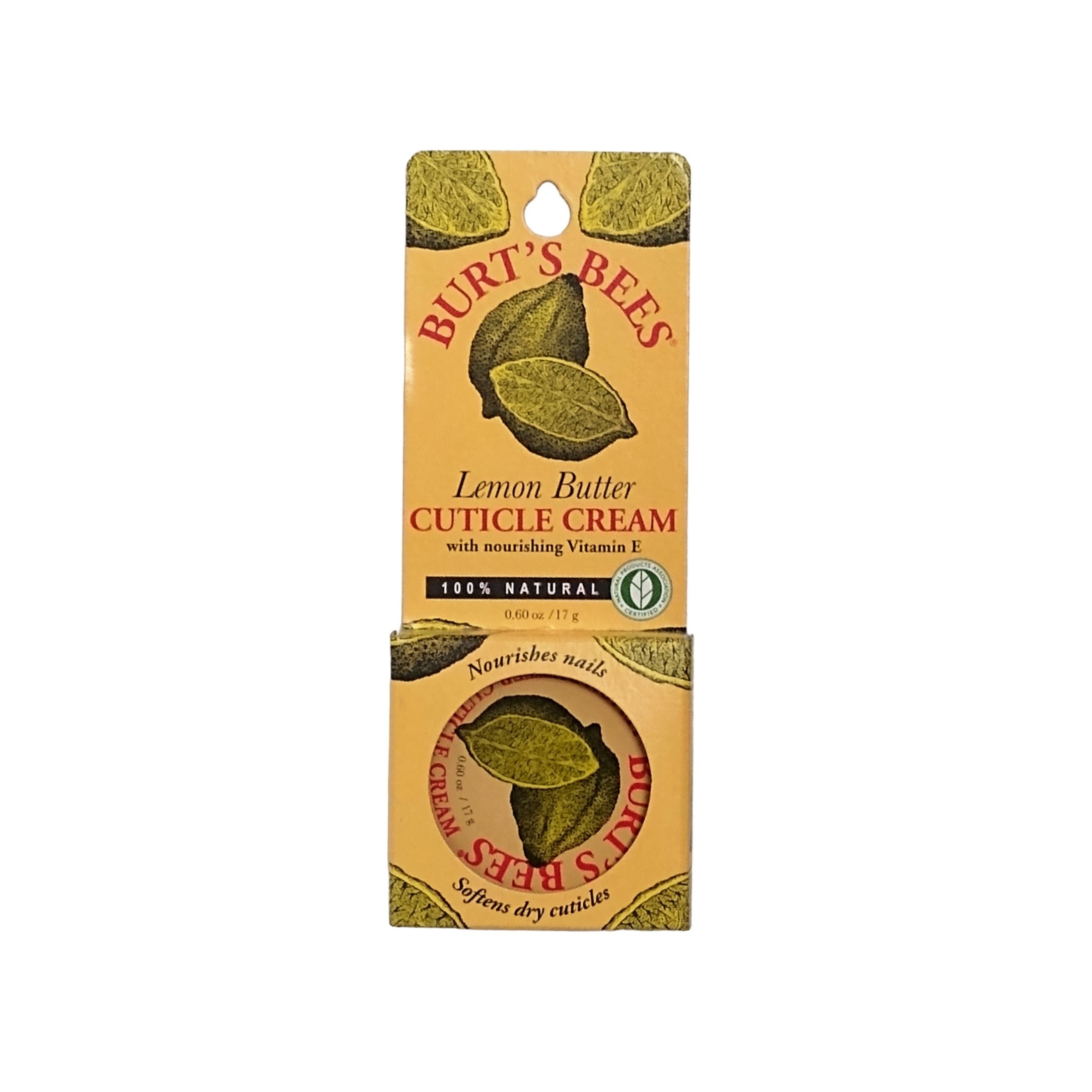 Burt's Bees Lemon Butter Cuticle Cream - 0.6oz