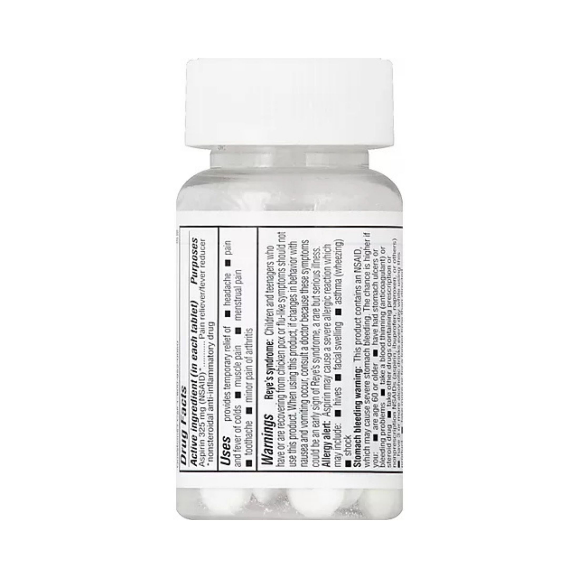 HealthA2Z A2 Aspirin, Original Strength, 325 Mg, Tablets