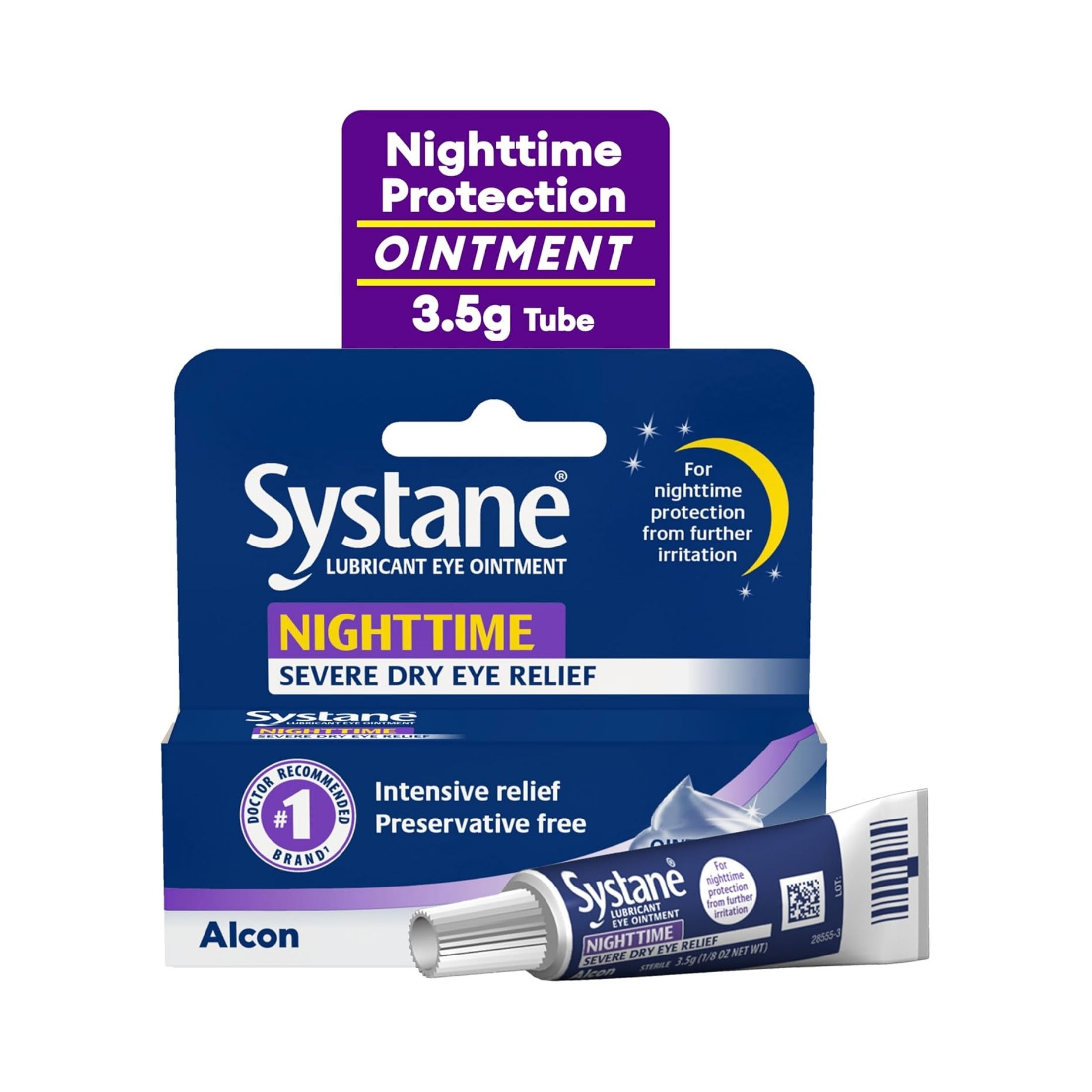Systane Nighttime Lubricant Eye Ointment Overnight Relief