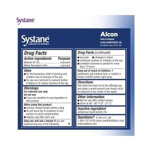 Systane Nighttime Lubricant Eye Ointment Overnight Relief