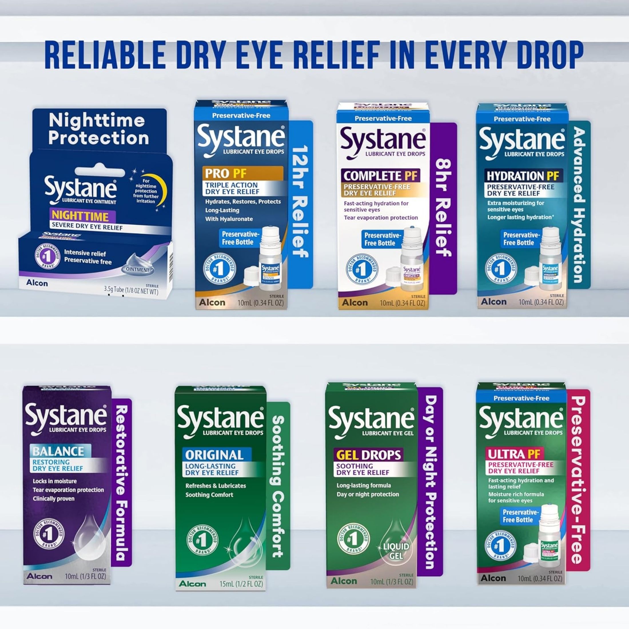 Systane Nighttime Lubricant Eye Ointment Overnight Relief