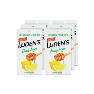 Luden's Deliciously Soothing Throat Drops, Honey Lemon Flavor, 25 Count