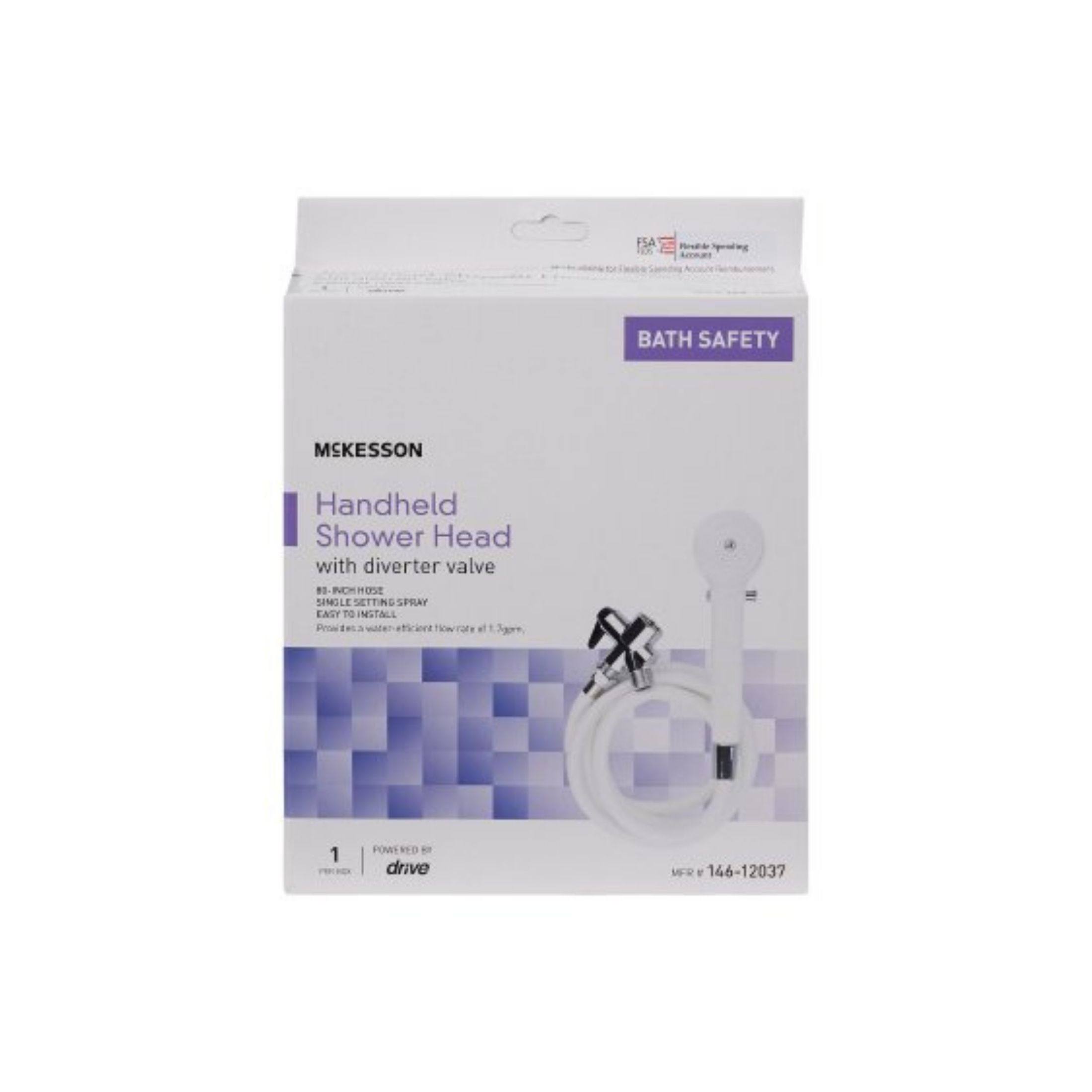 McKesson Handheld Shower 80 Inch Hose, Count Of 1