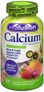 Church & Dwight USA Pack Of 12-Vitafusion Calcium Gummy 100