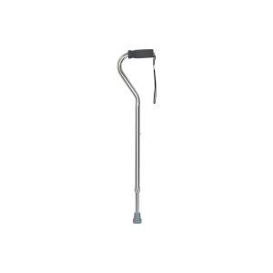 McKesson Offset Cane Aluminum 30 To 39 Inch Height Silver