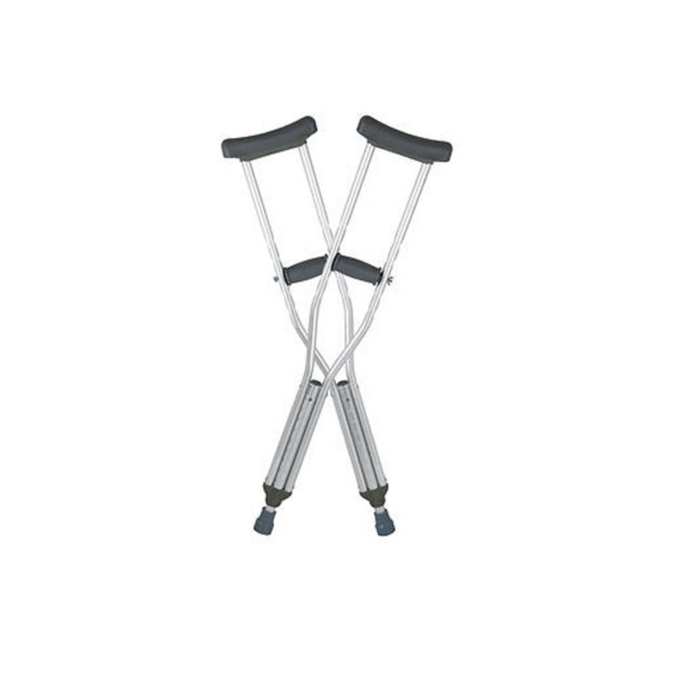 McKesson Underarm Crutches 350 Lbs. Weight Capacity, 1 Pair