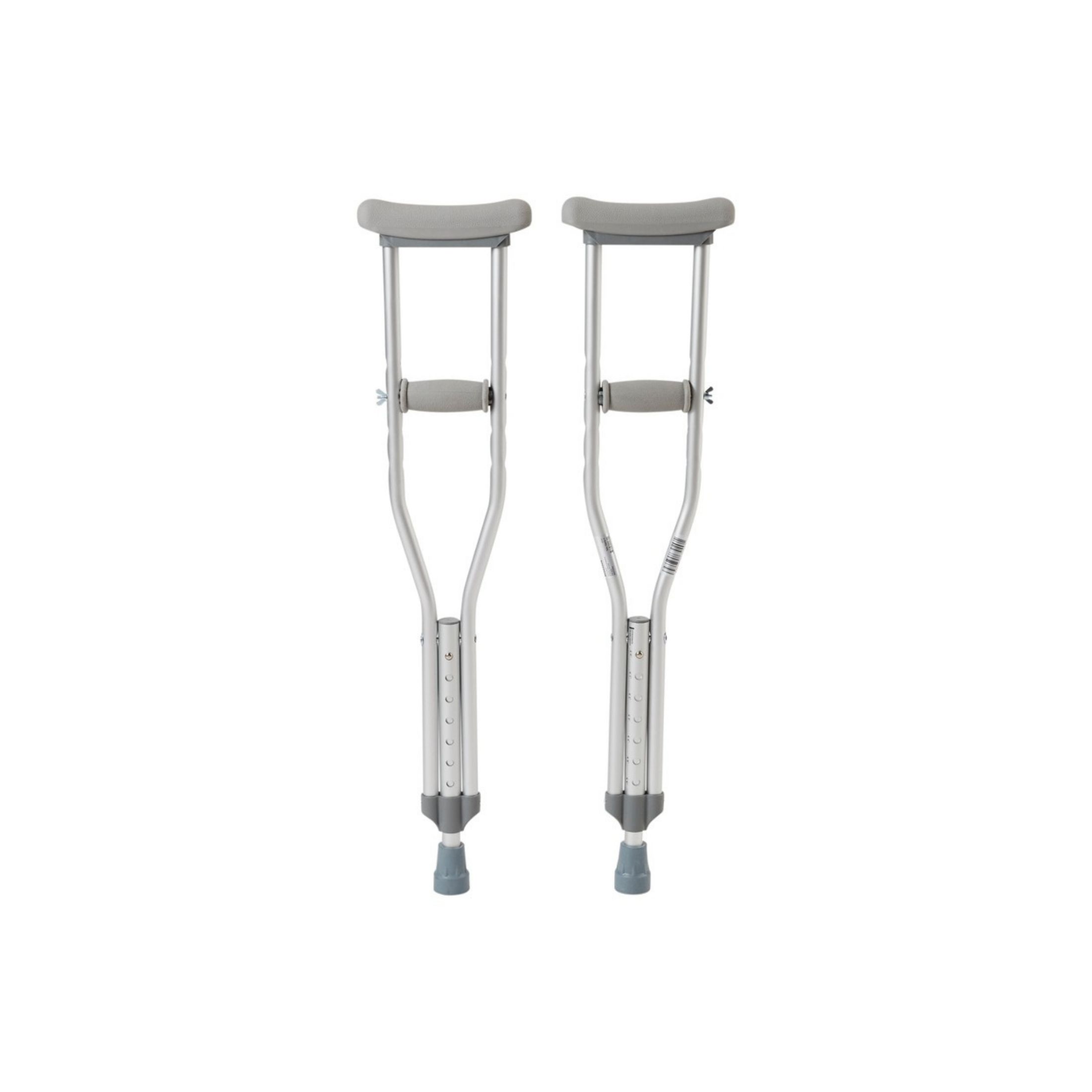 McKesson Aluminum Underarm Crutches