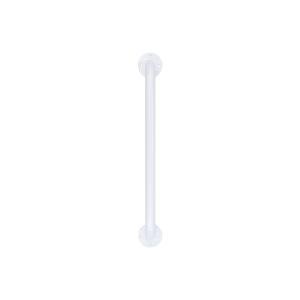McKesson Wall Grab Bar, White Steel, 18-Inch Length