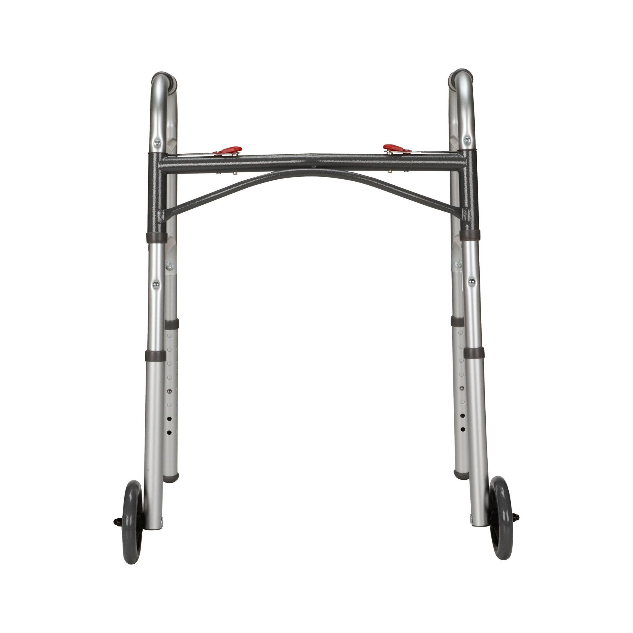 McKesson Folding Walker Adult Aluminum 350 Lbs. 32 To 39 Inch