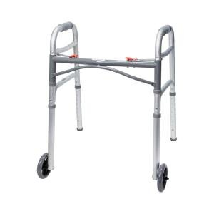 McKesson Drive Folding Walker Junior 350 Lbs. 25 To 32.25 Inch