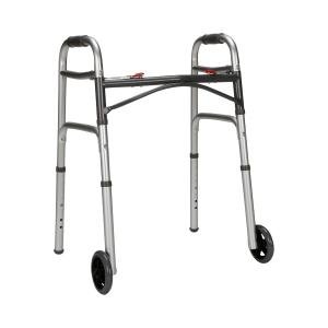 McKesson Drive Folding Walker Junior 350 Lbs. 25 To 32.25 Inch