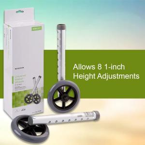 McKesson Universal Walker Wheels 5 Inch, 1 Pair