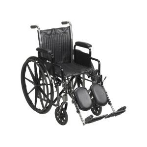 McKesson Wheelchair, 16 Inch Seat Width, 250 Lbs. Weight Capacity
