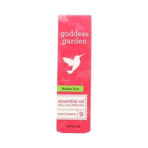 Goddess Garden Diosa Jardín - Aceite Esencial De Rollo En El Ambiente Cálido Y Romántico El Perfume De Ámbar Fuego 0.33 Fl. Oz