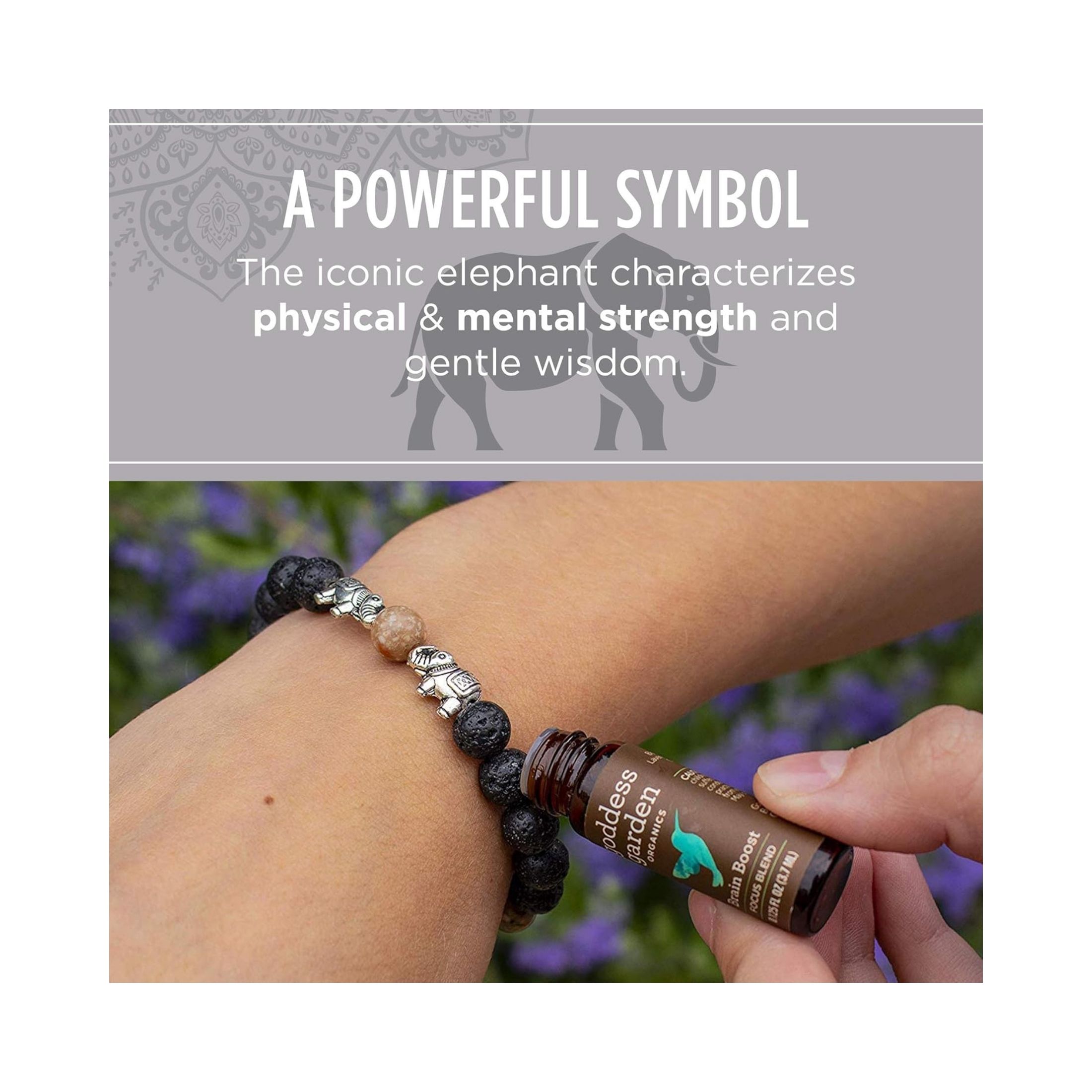 Goddess Garden Aromatherapy Bracelet - Perseverance