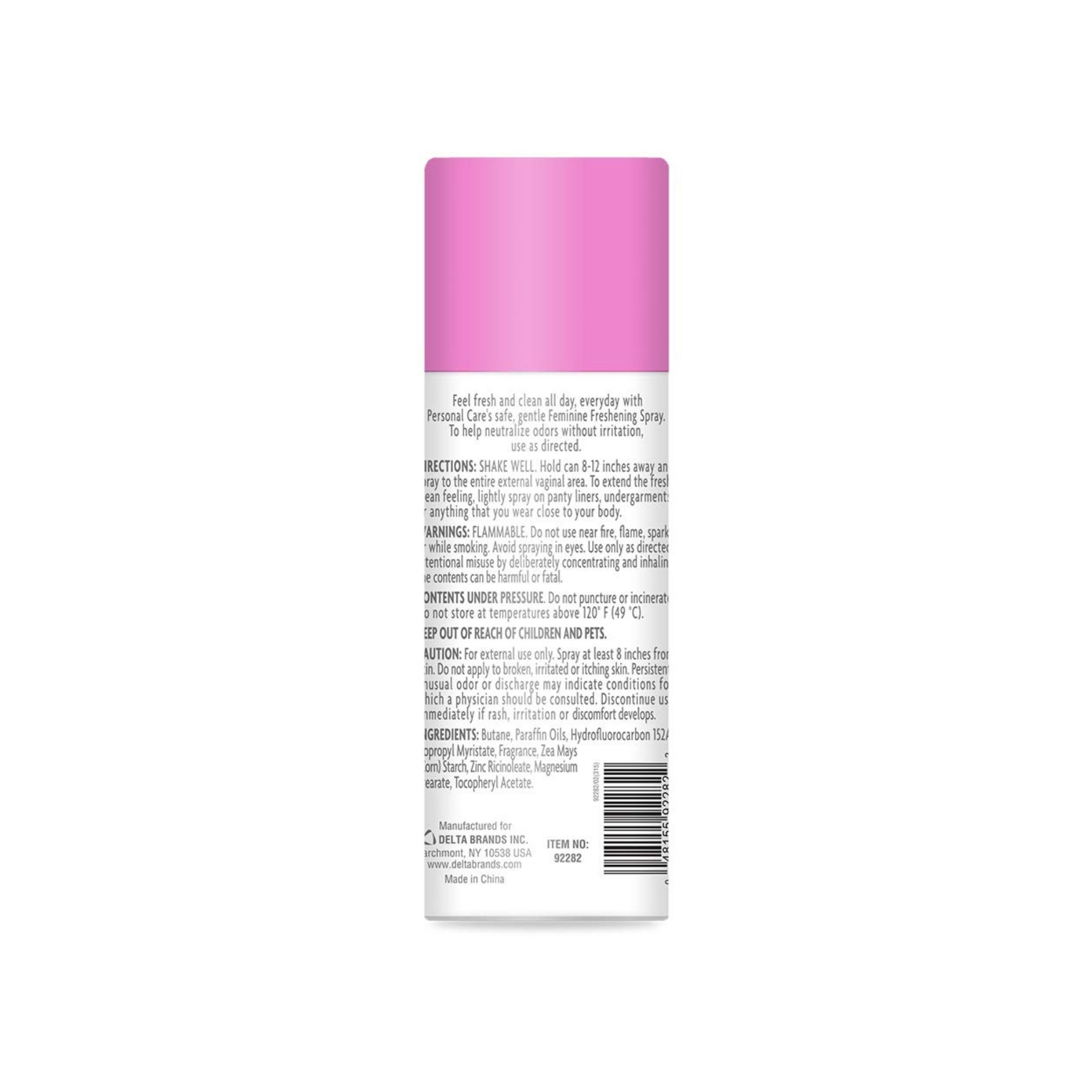 Clarisse Personal Care Feminine Deoderant Spray