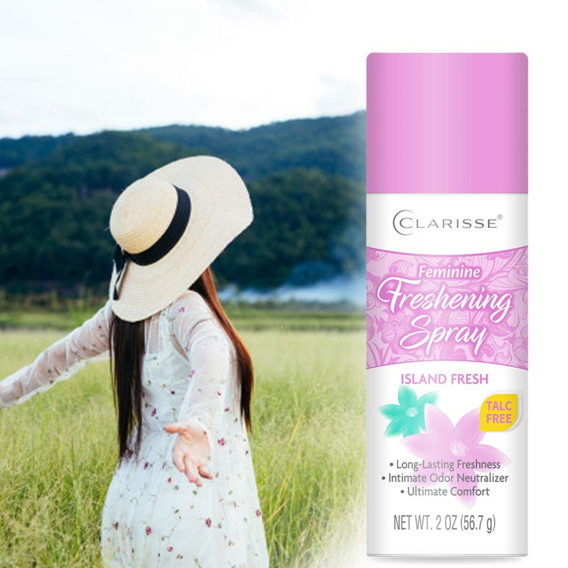 Clarisse Personal Care Feminine Deoderant Spray