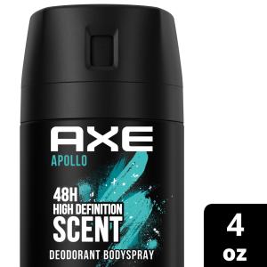 Axe Apollo Body Spray Deodorant Sage & Cedarwood 4.0 Oz