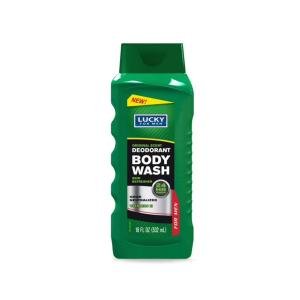 Lucky For Men 24 Hr Fresh Deodorant Original Scent Body Wash 16 Fl Oz