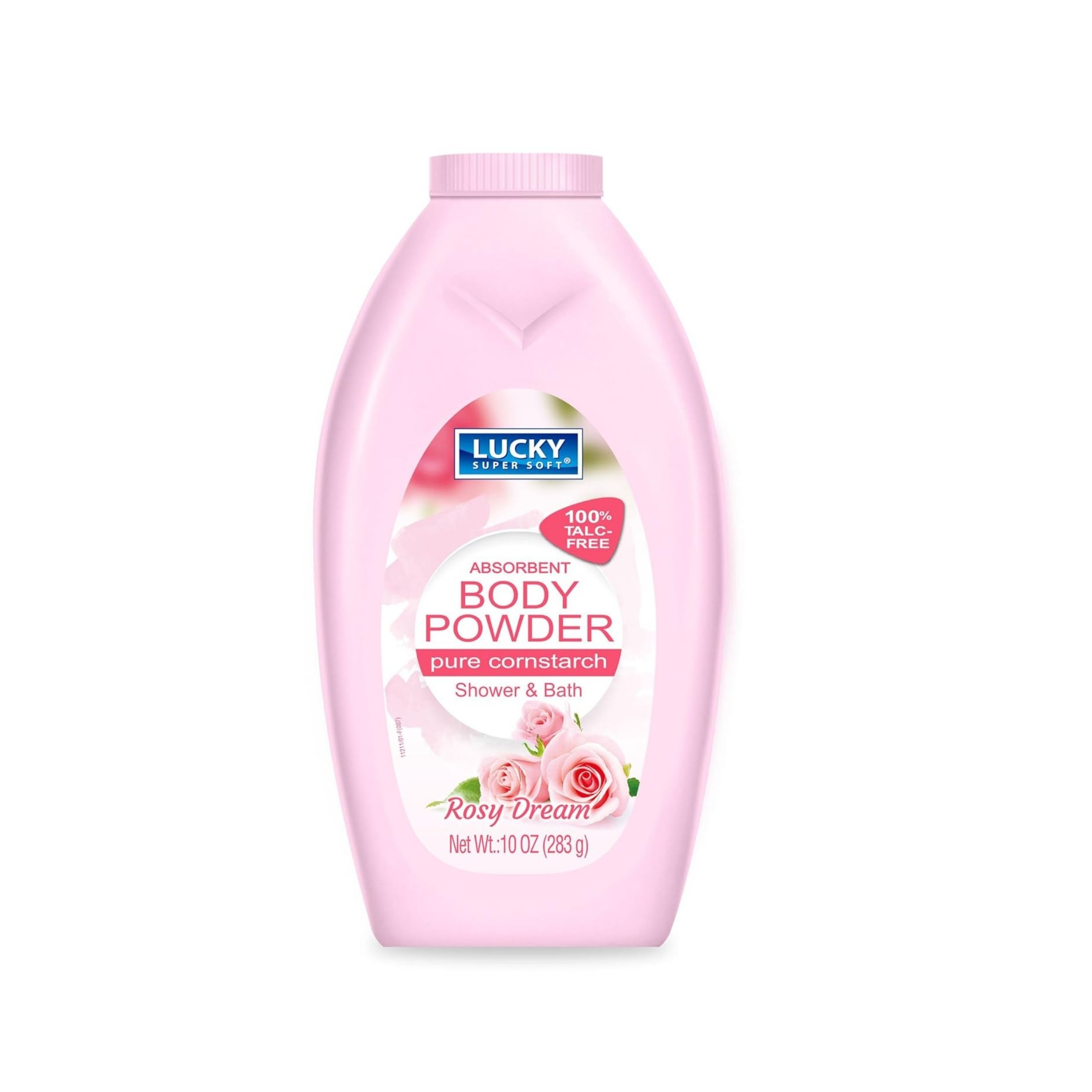 Lucky Super Soft Body Powder, Rosy Dream, Absorbent 10 Oz