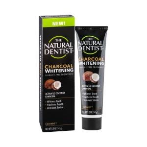 The Natural Dentist Charcoal Whitening Cocomint Toothpaste - 5oz