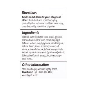 The Natural Dentist Charcoal Whitening Cocomint Toothpaste - 5oz