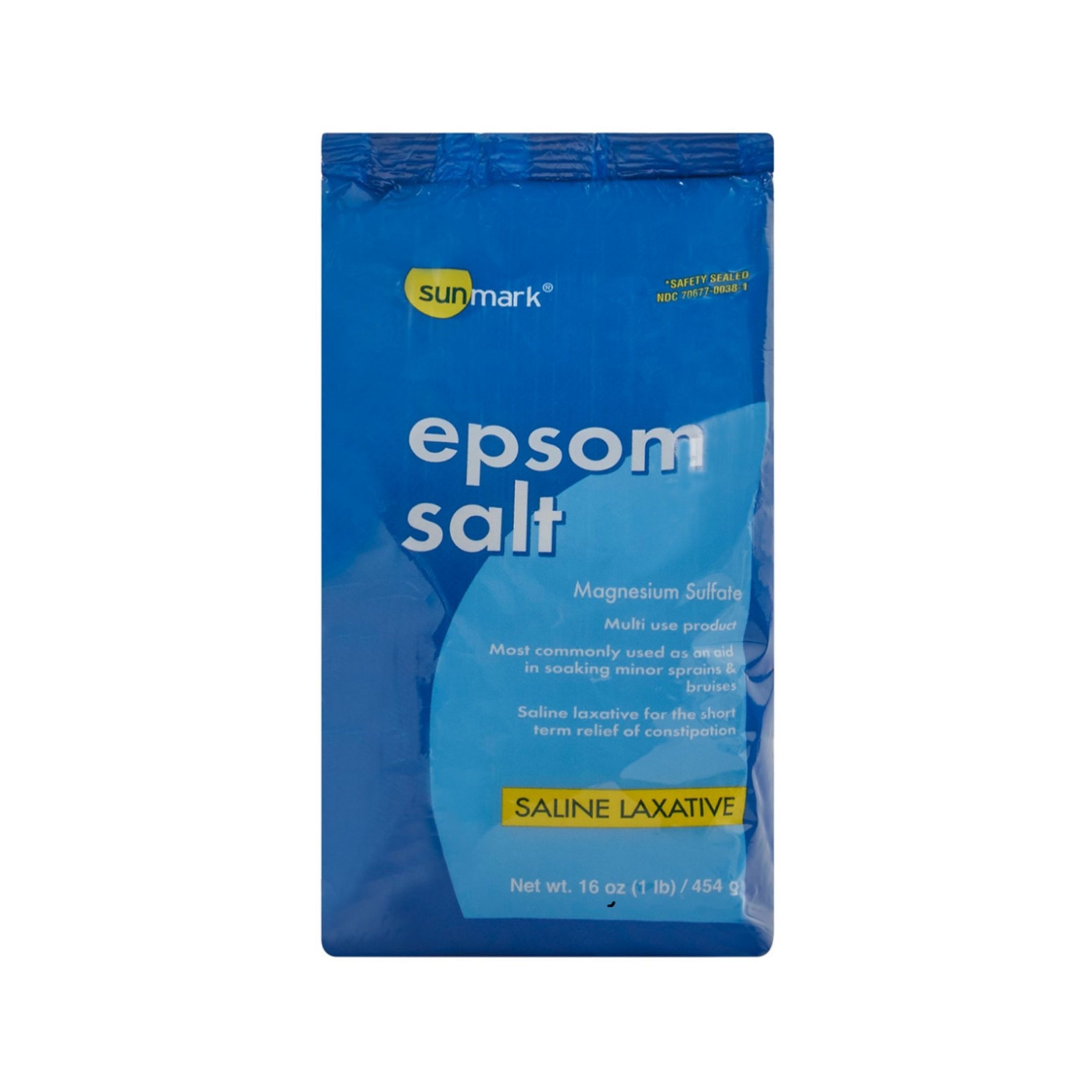 Sunmark Epsom Salt Saline Laxative, 1 Lb