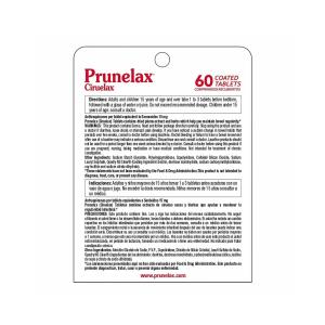 Prunelax Ciruelax Natural Laxative Regular Tablets