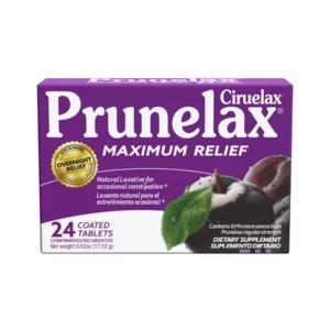 Prunelax Ciruelax Natural Laxative Maximum Relief Tablets