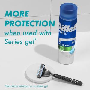 Gillette Mach3 Men's 3-Blade Razor Blades Refills Cartridges