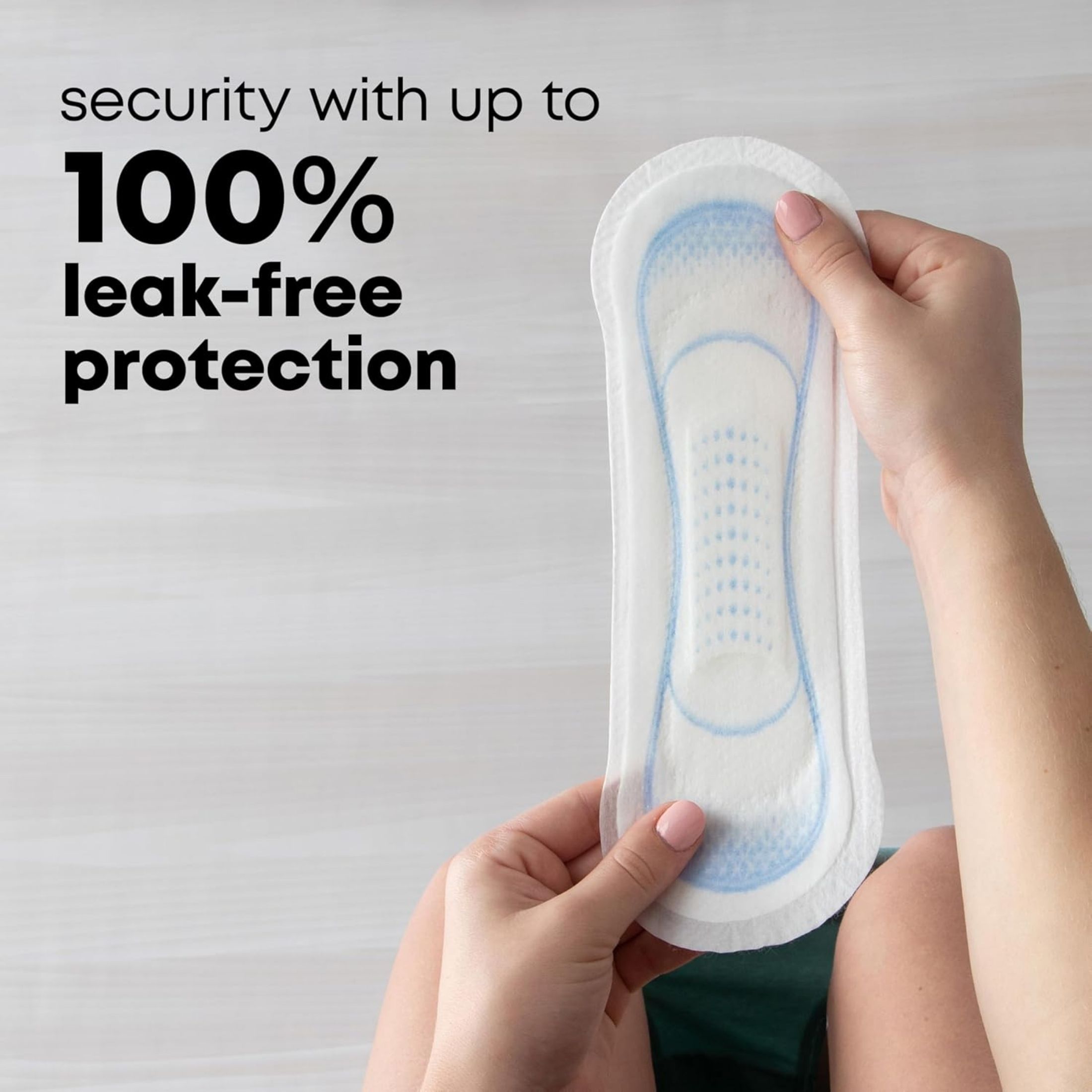 U by Kotex Security Ultra Thin Pads, Heavy Flow, Long, Unscented