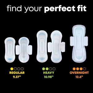 U by Kotex Security Ultra Thin Pads, Heavy Flow, Long, Unscented