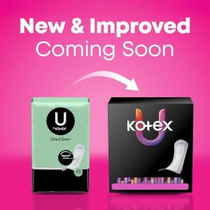 U by Kotex Security Ultra Thin Pads Regular