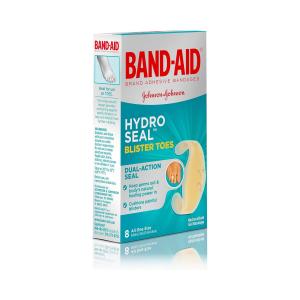 Band-Aid Brand Hydro Seal Adhesive Bandages For Toe Blisters, Waterproof Blister Pad