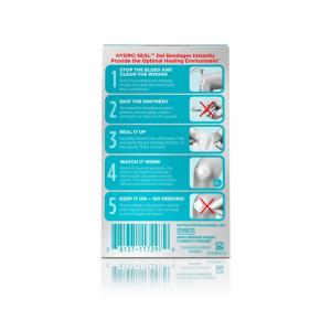 Band-Aid Brand Hydro Seal Waterproof All Purpose Adhesive Bandages For Wound Care Or Blisters