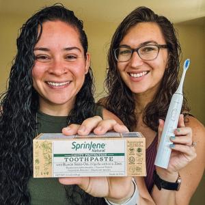 Sprinejene Natural Toothpaste Adult Cavity Protection 3.5 Oz