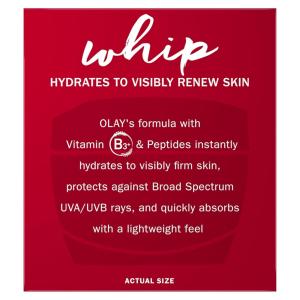 Olay Regenerist Whip Broad Spectrum Active Moisturizer With Sunscreen, SPF 25, 1.7 Oz