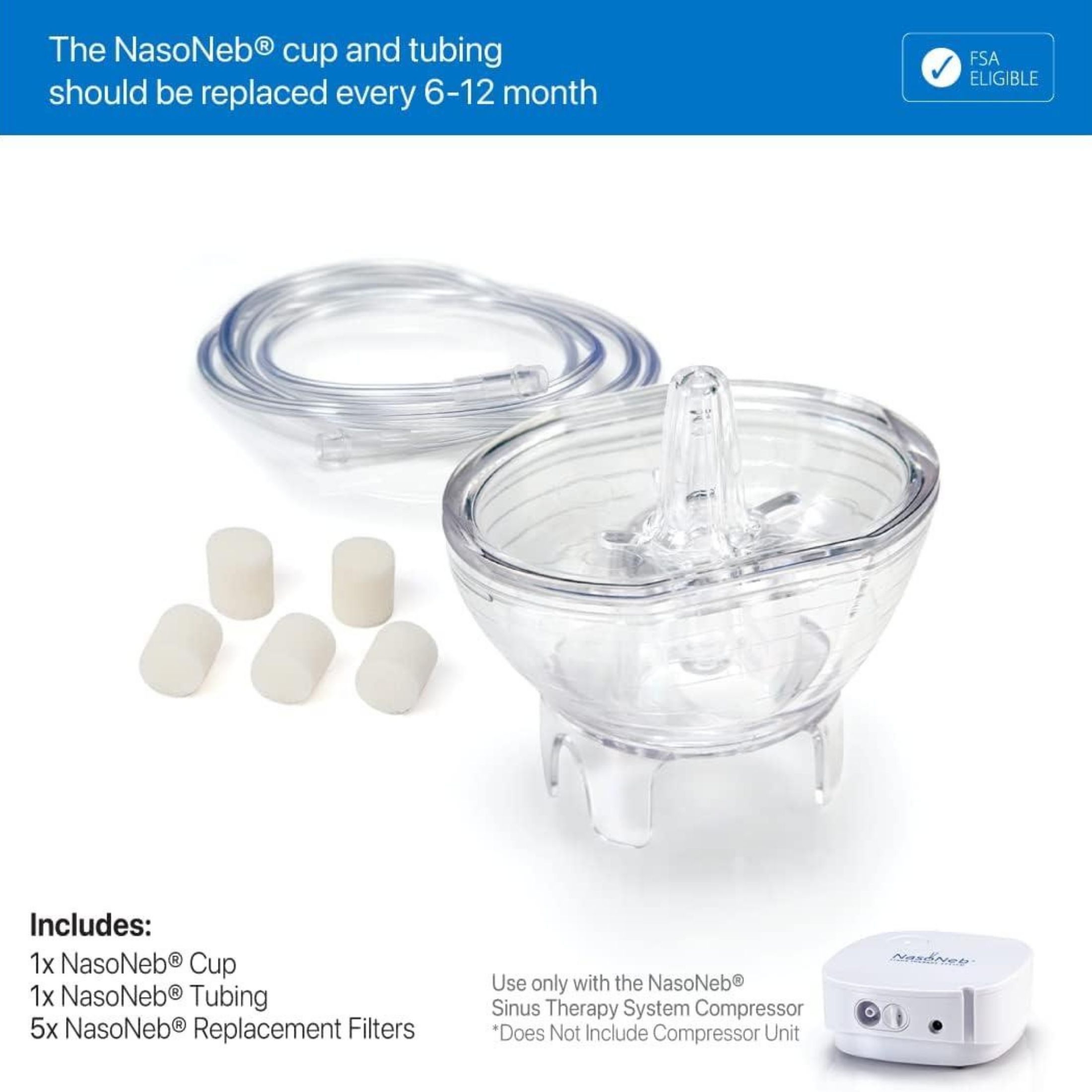 NasoNeb Sinus System Supply Kit