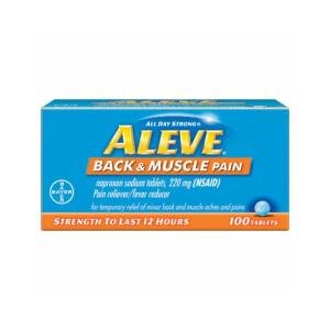 Aleve Back & Muscle Pain, 220 Mg, Tablets