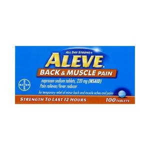 Aleve Back & Muscle Pain, 220 Mg, Tablets