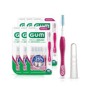 GUM Proxabrush Go Between Cleaners Moderate 10Ct