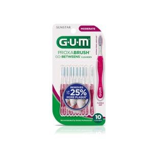 GUM Proxabrush Go Between Cleaners Moderate 10Ct