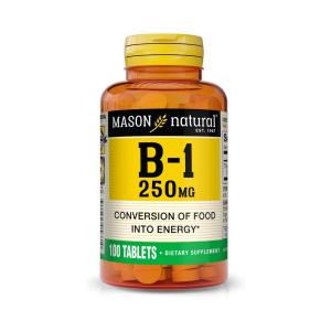 Mason Natural Vitamin B 1, 100 Mg, Tablets