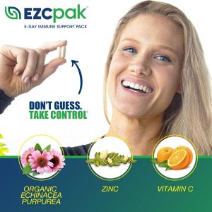 EZC Pak Tapered Immune Support, 5 Day, Pack - 28 Capsules