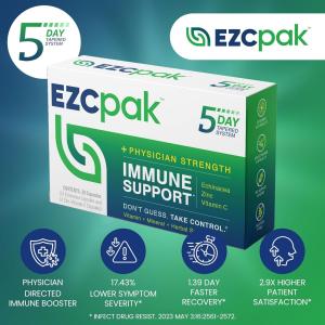 EZC Pak Tapered Immune Support, 5 Day, Pack - 28 Capsules