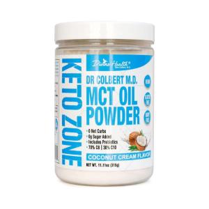 Divine Health Keto Zone - MCT Oil Powder - Coconut Cream - 10.58 Oz